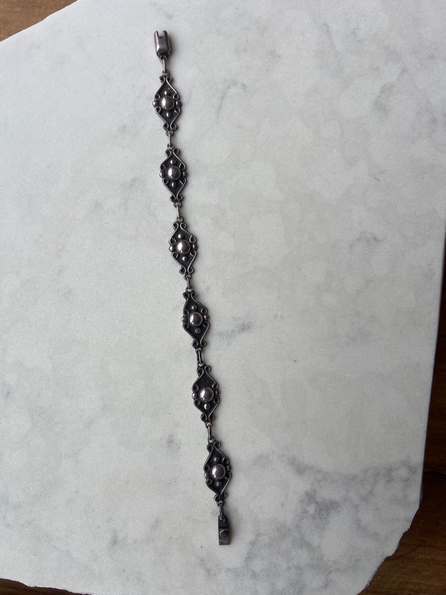 Sterling 6 link bracelet