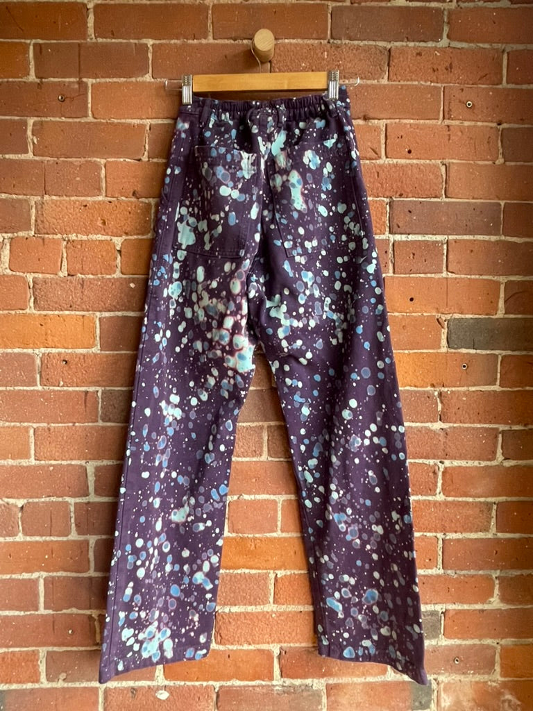 Big Bud Press Purple Splatter Work Pant SS1