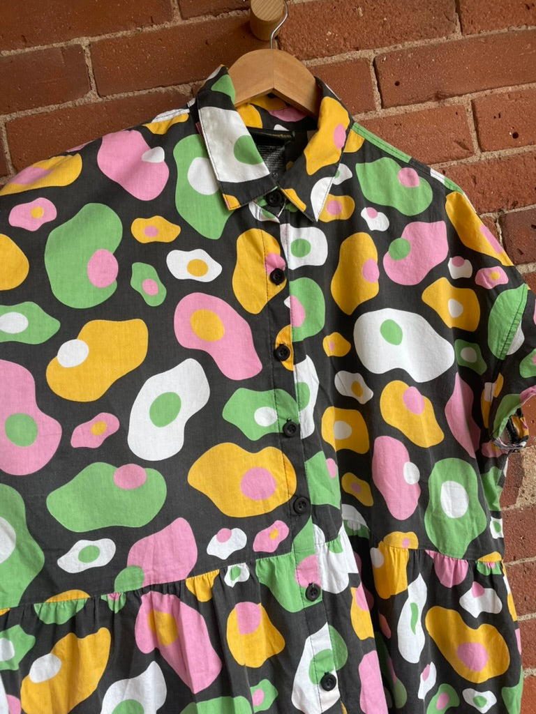 Noo Works Button Down Egg Dress SS3