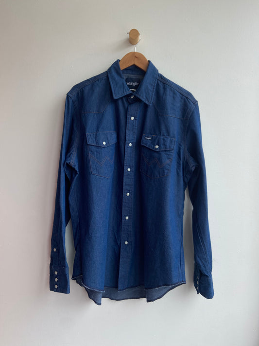 Wrangler Denim Button-up SS1-2