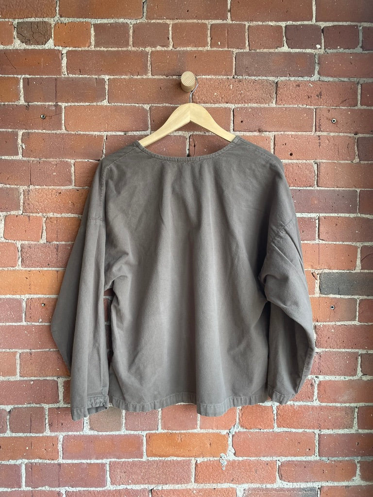 Black Crane Painter Top SS1-2