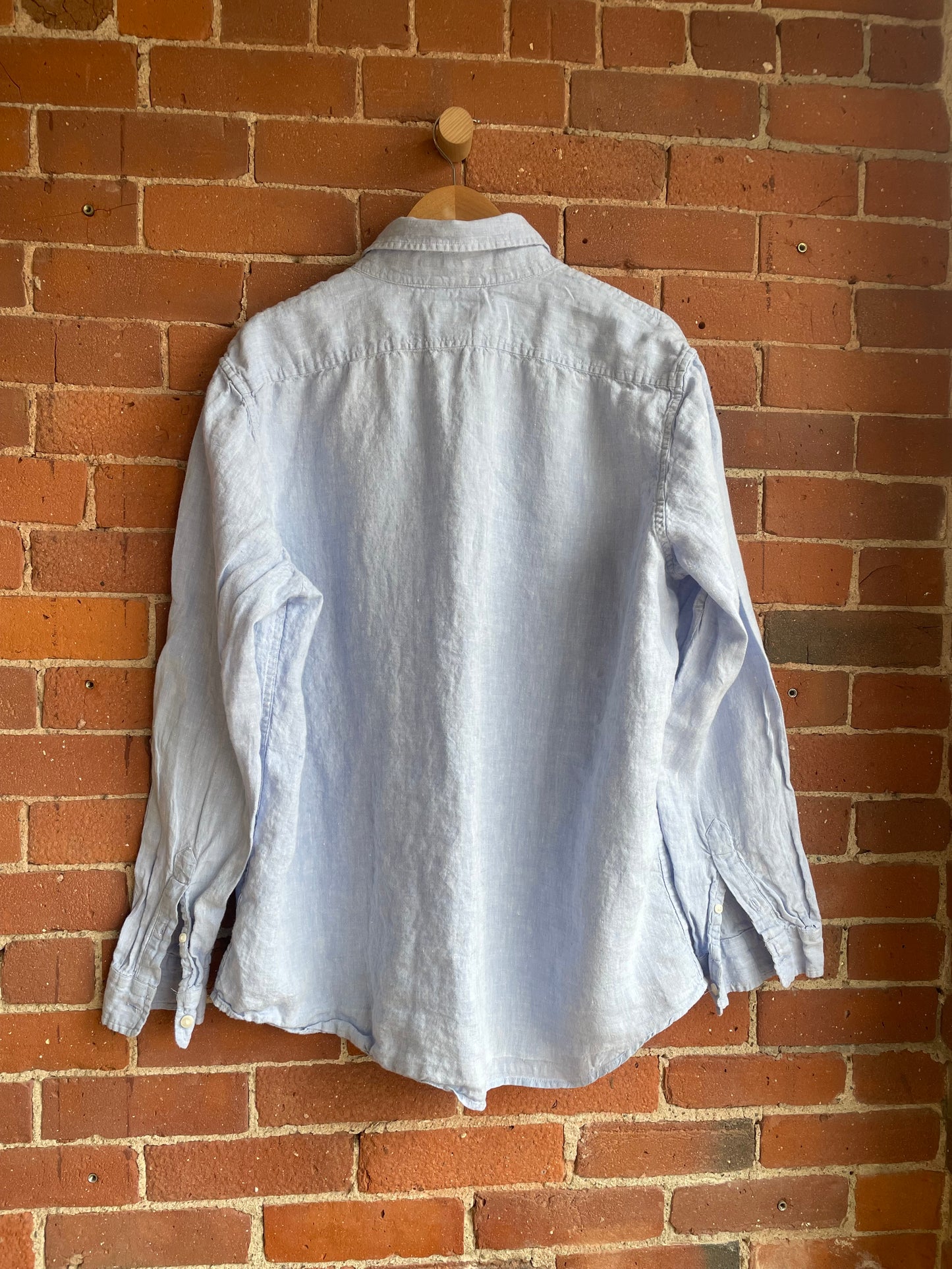 ‘Bean Linen Button Down