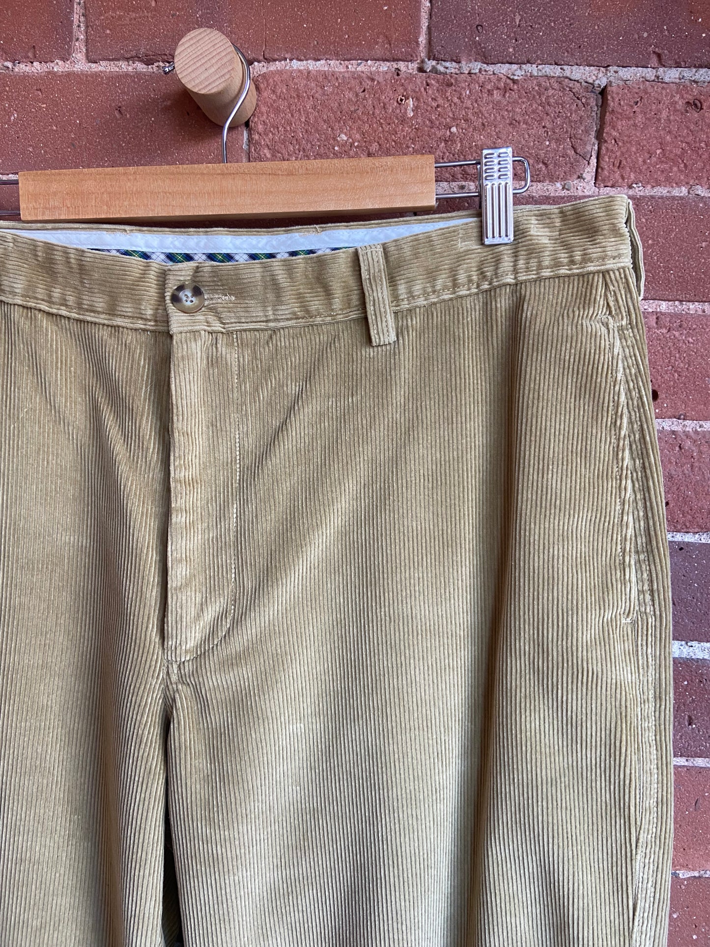 L.L. Bean tan cords SS 3