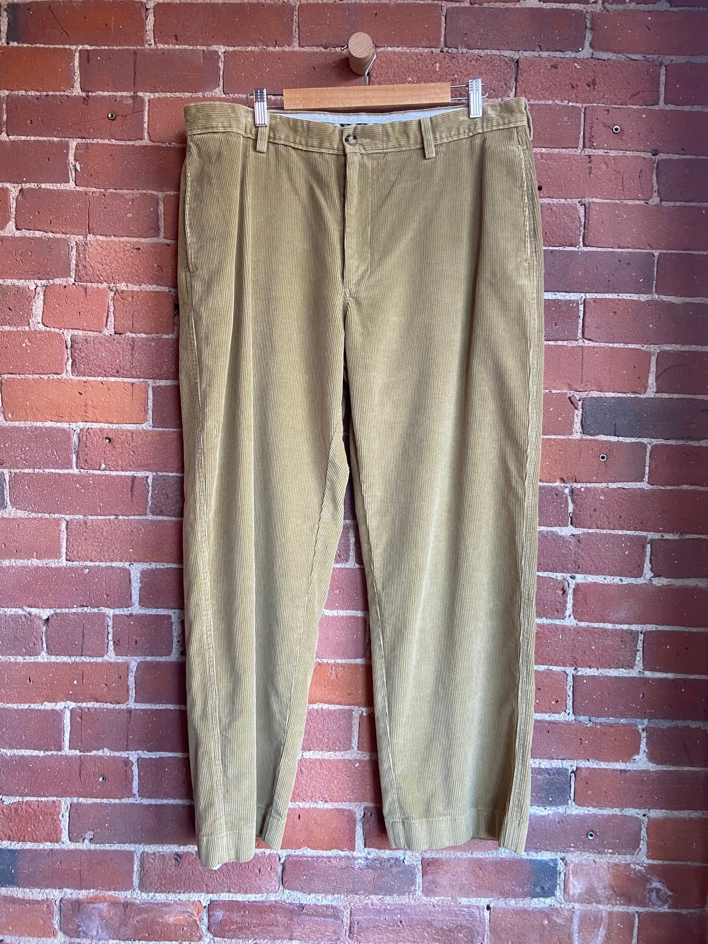 L.L. Bean tan cords SS 3