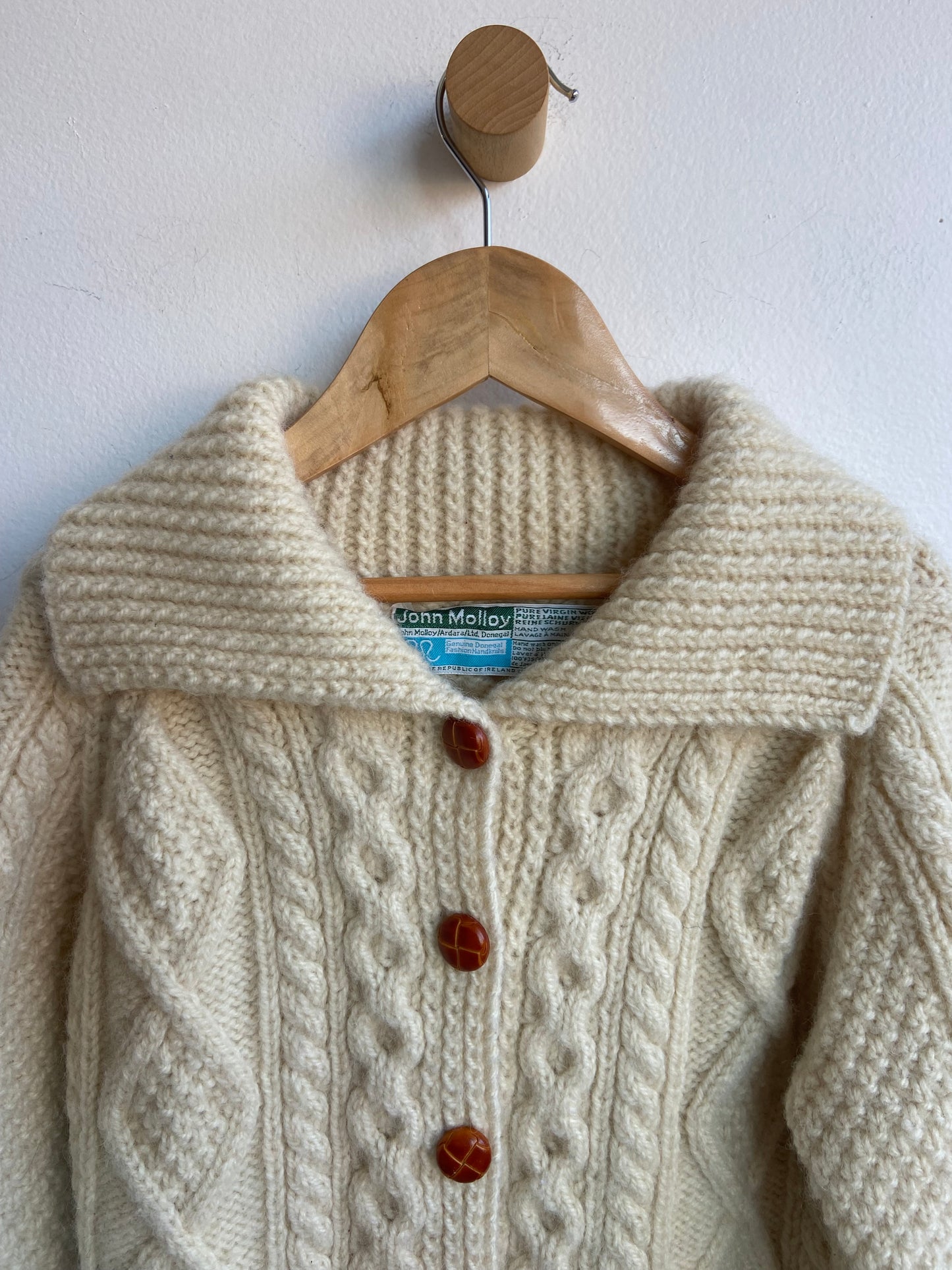 Little Ones Irish wool sweater 7yr-10yr