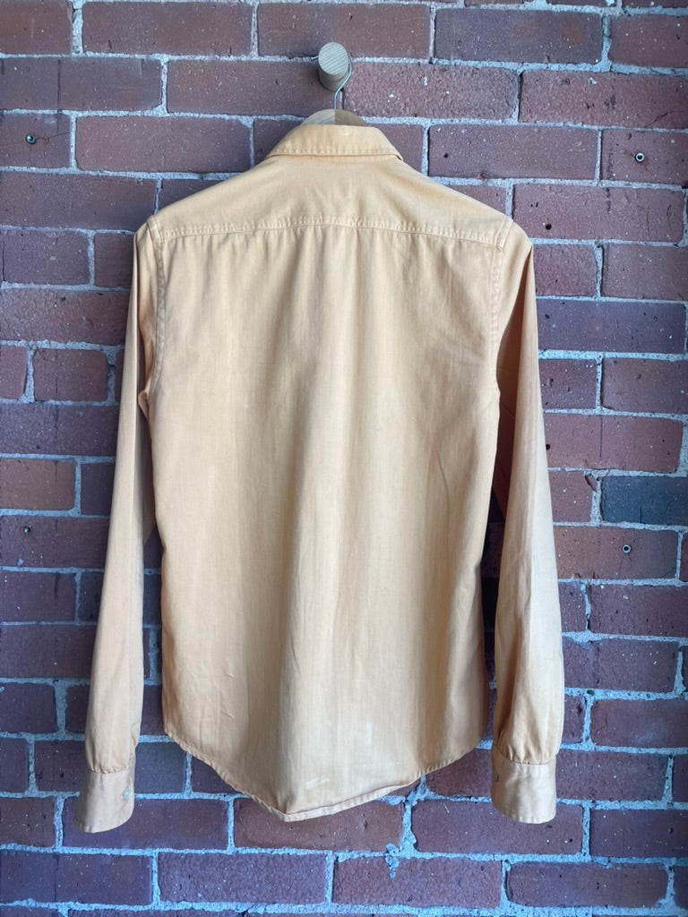 Vintage Levi's Button Down Orange SS1