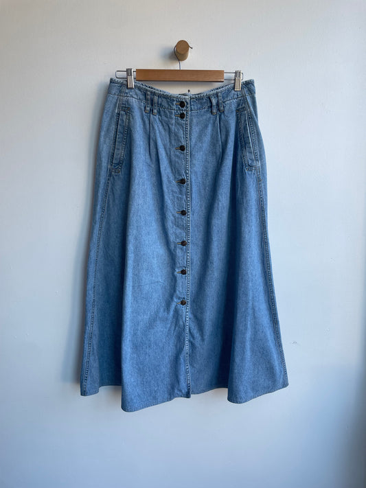 Full-length Denim Skirt SS2