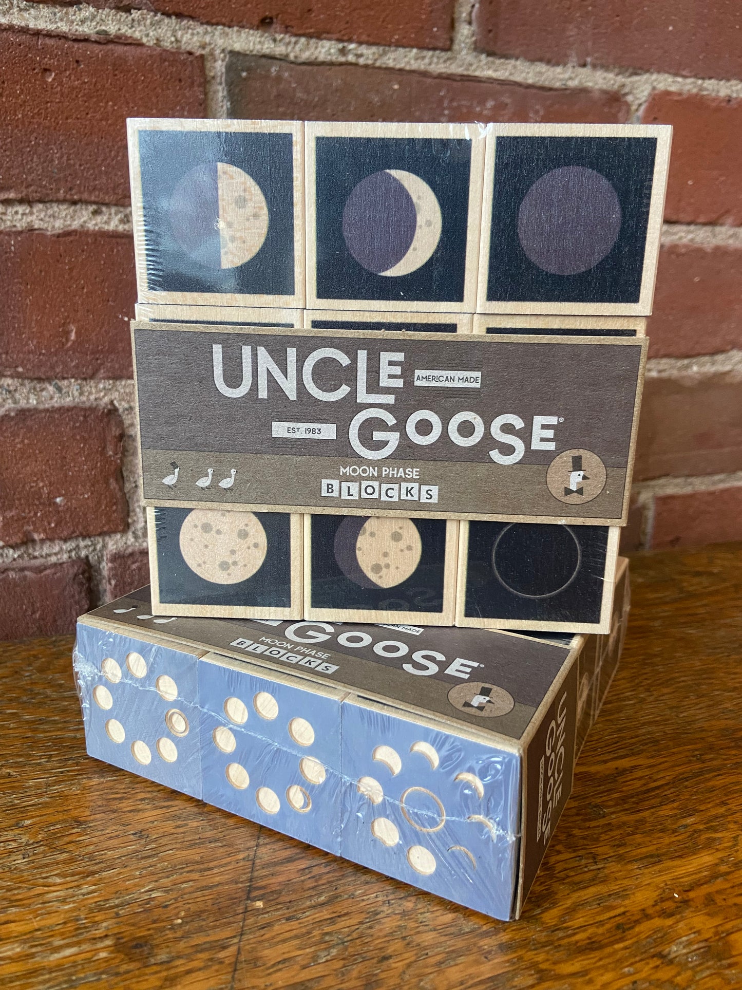 Uncle Goose moon phase block set