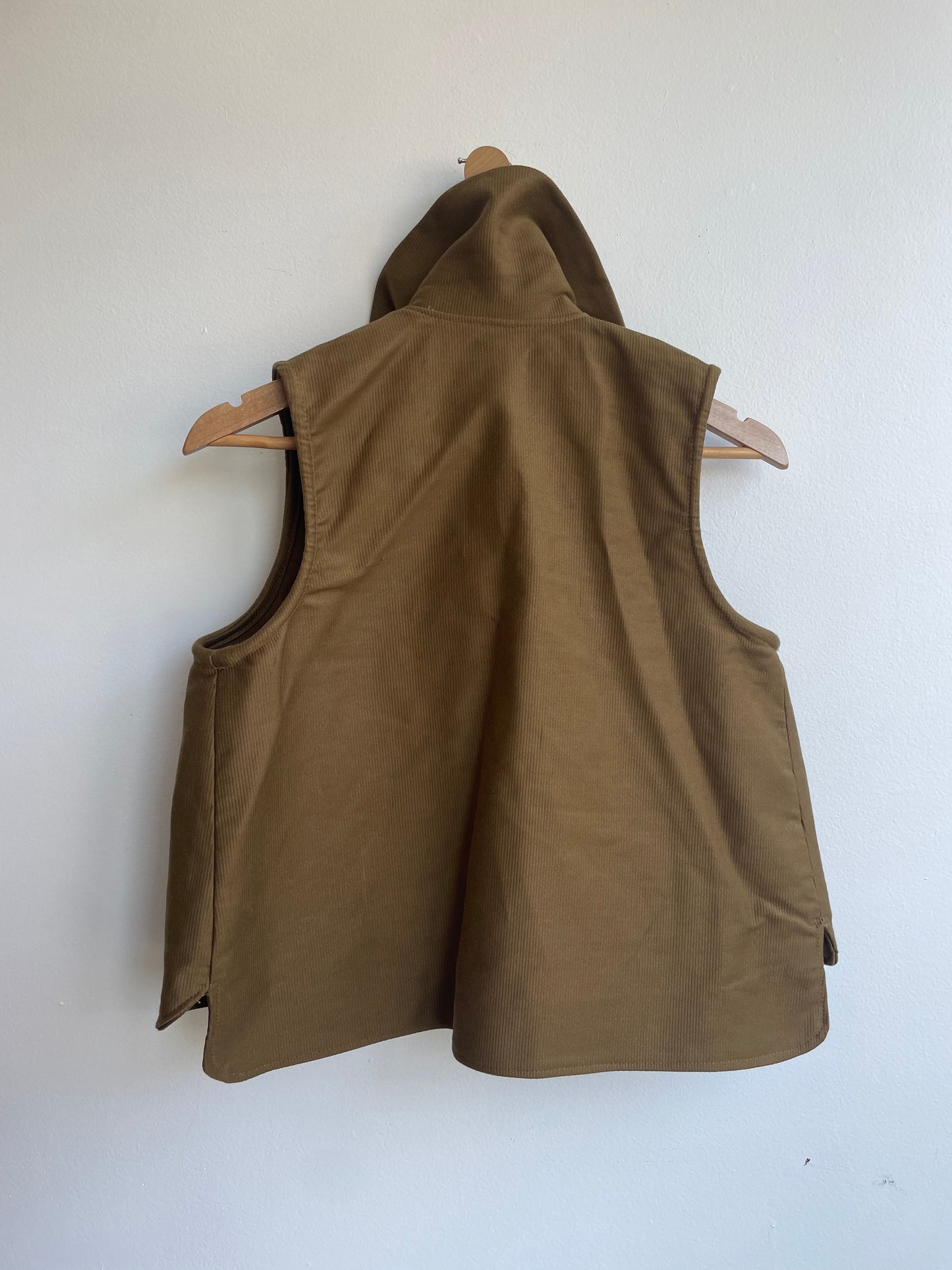 Olive Green Canvas Vest
