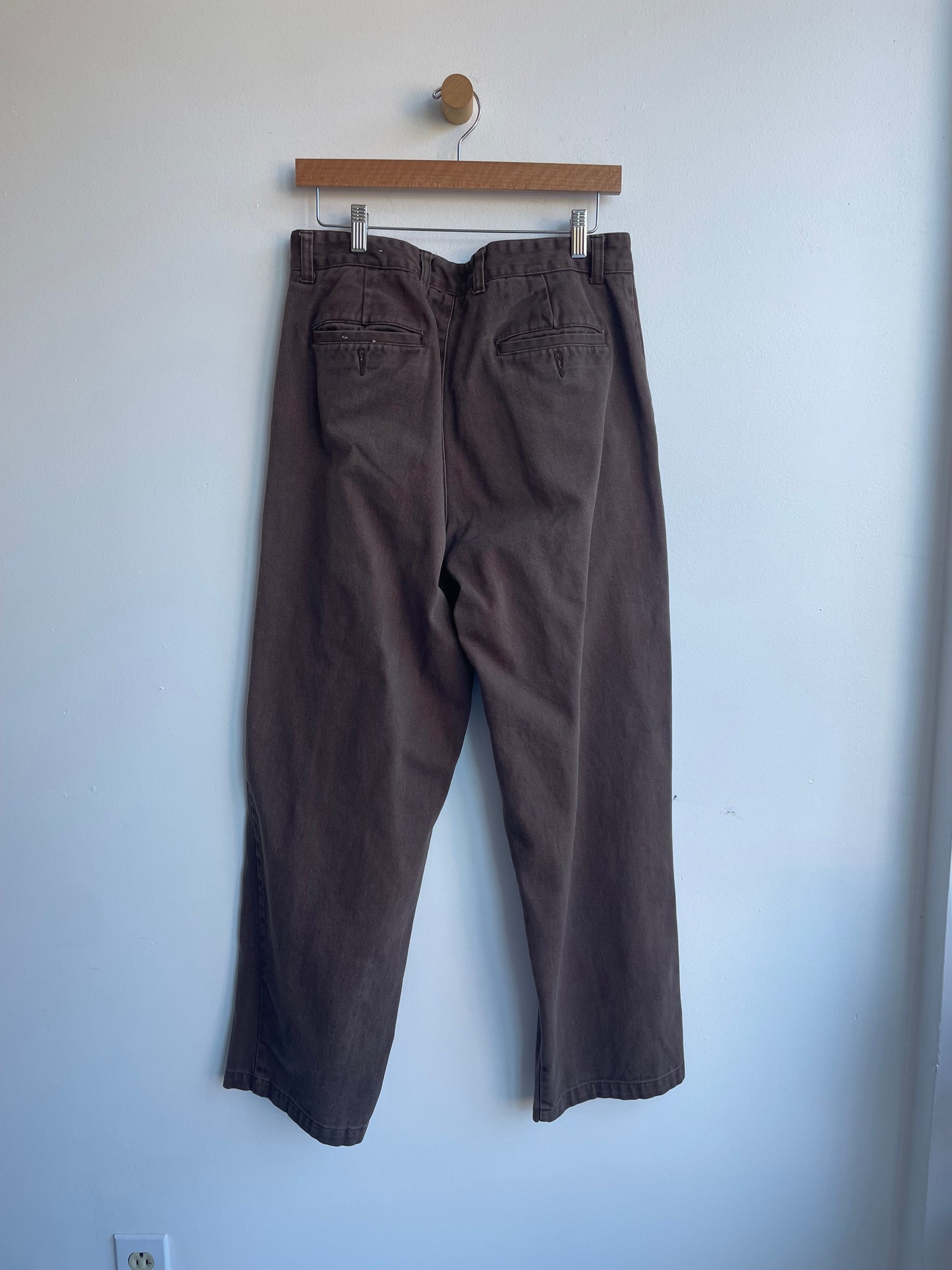 Brown Denim Pants SS2
