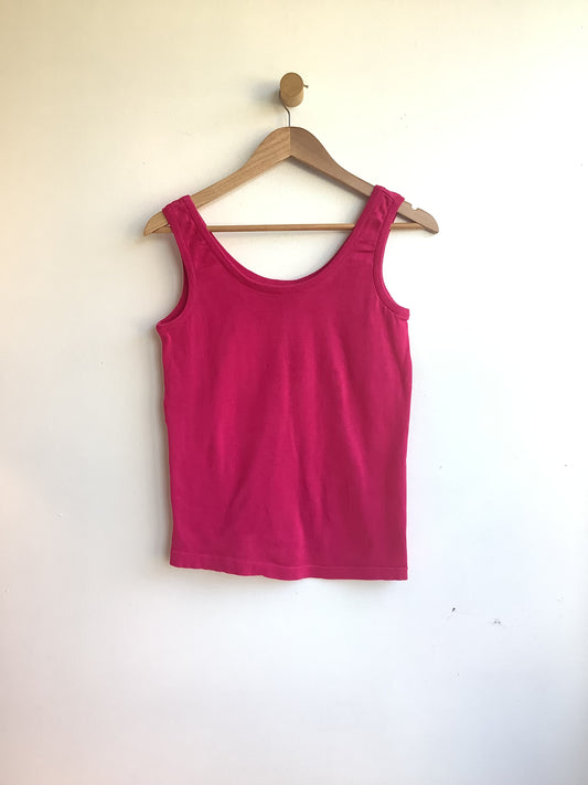 Magenta tank top SS1