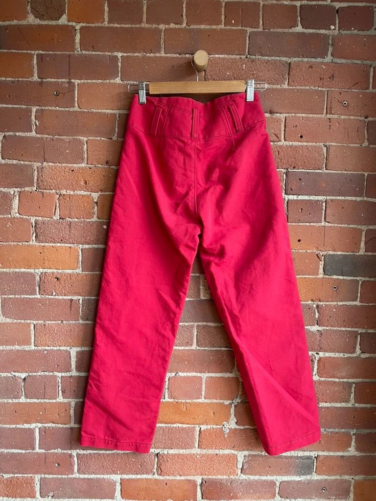 Caron Callahan Red Pants SS1