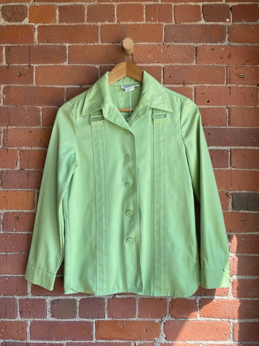 Green Jacket with Metal Detail SS1