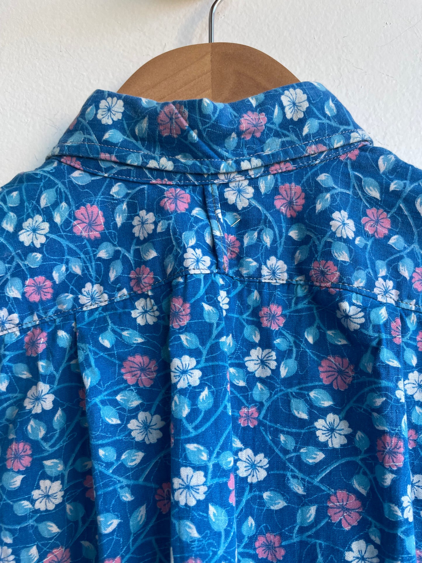 Blue Floral Shirt SS2