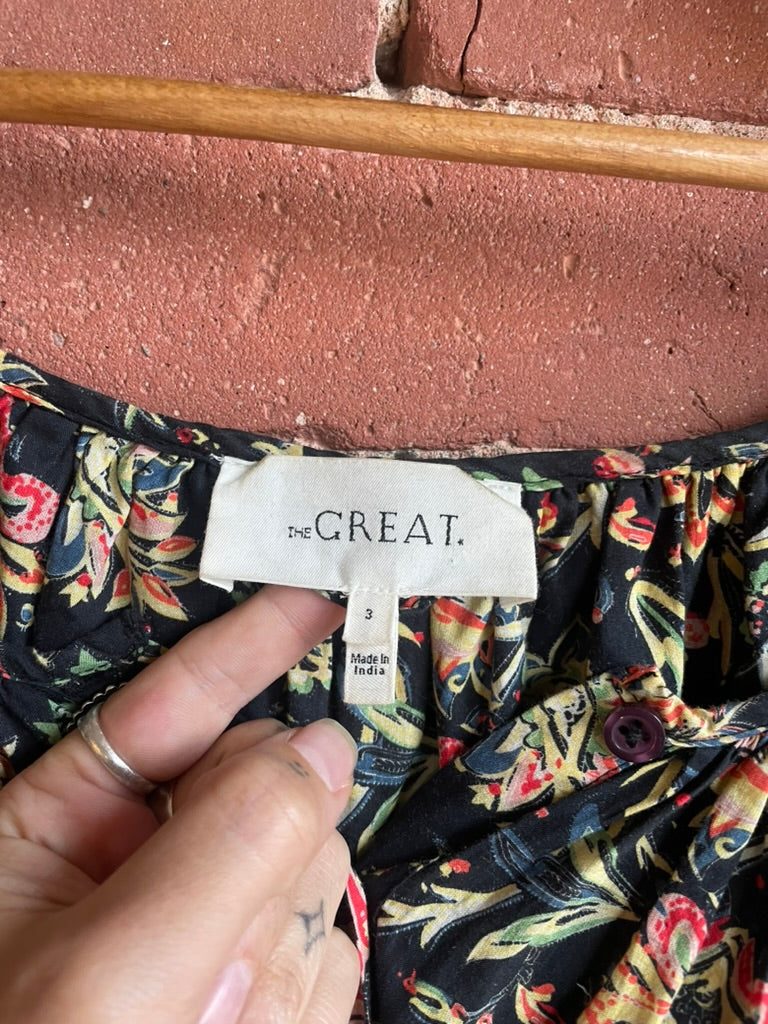 The Great Seascape Button Down Dress SS3