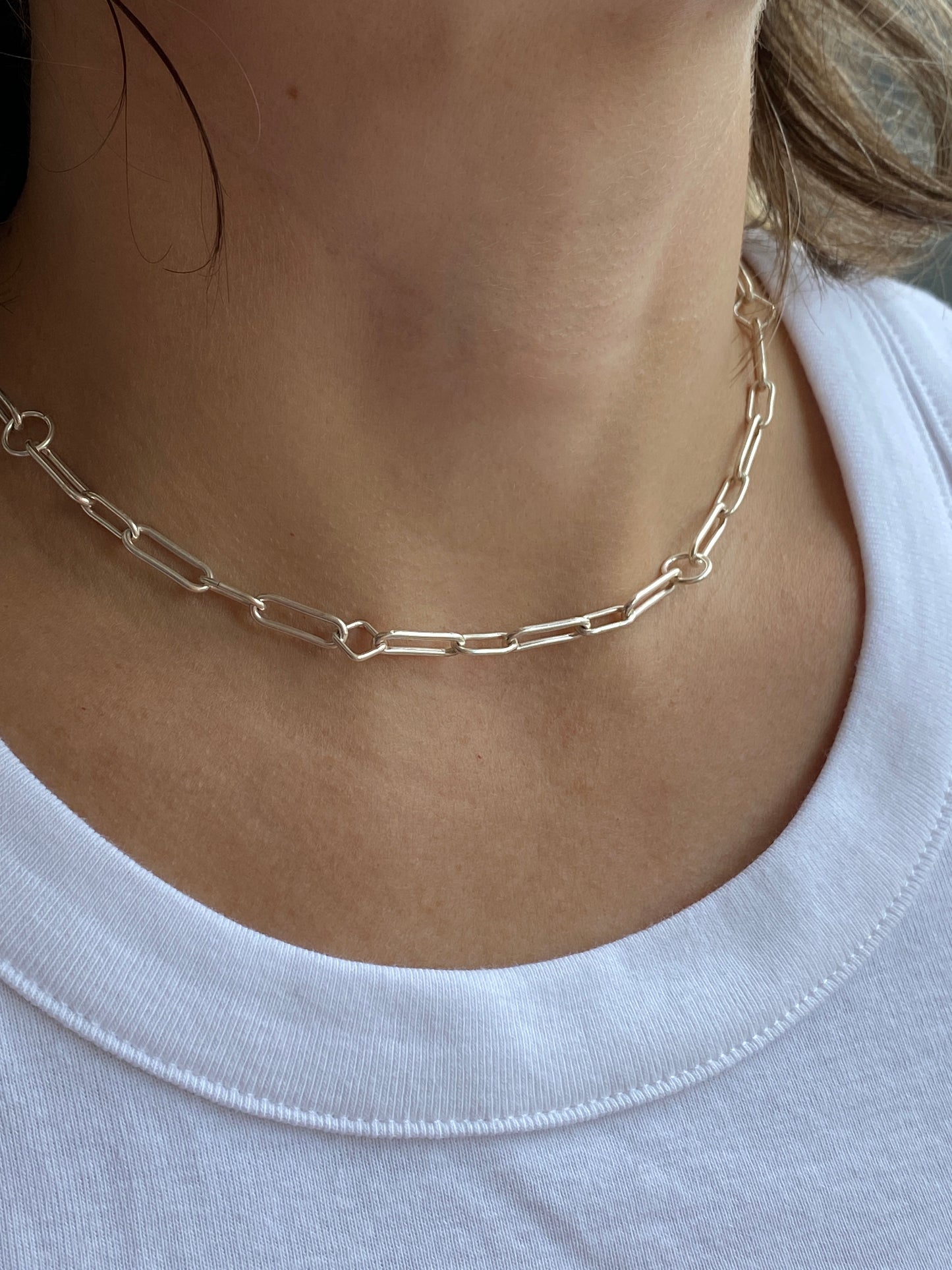 Sense Dept. Oblong Geo Chain Necklace