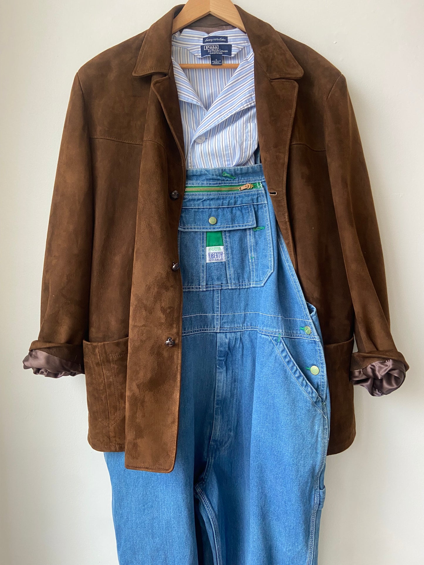 Vintage denim overalls SS 2-3