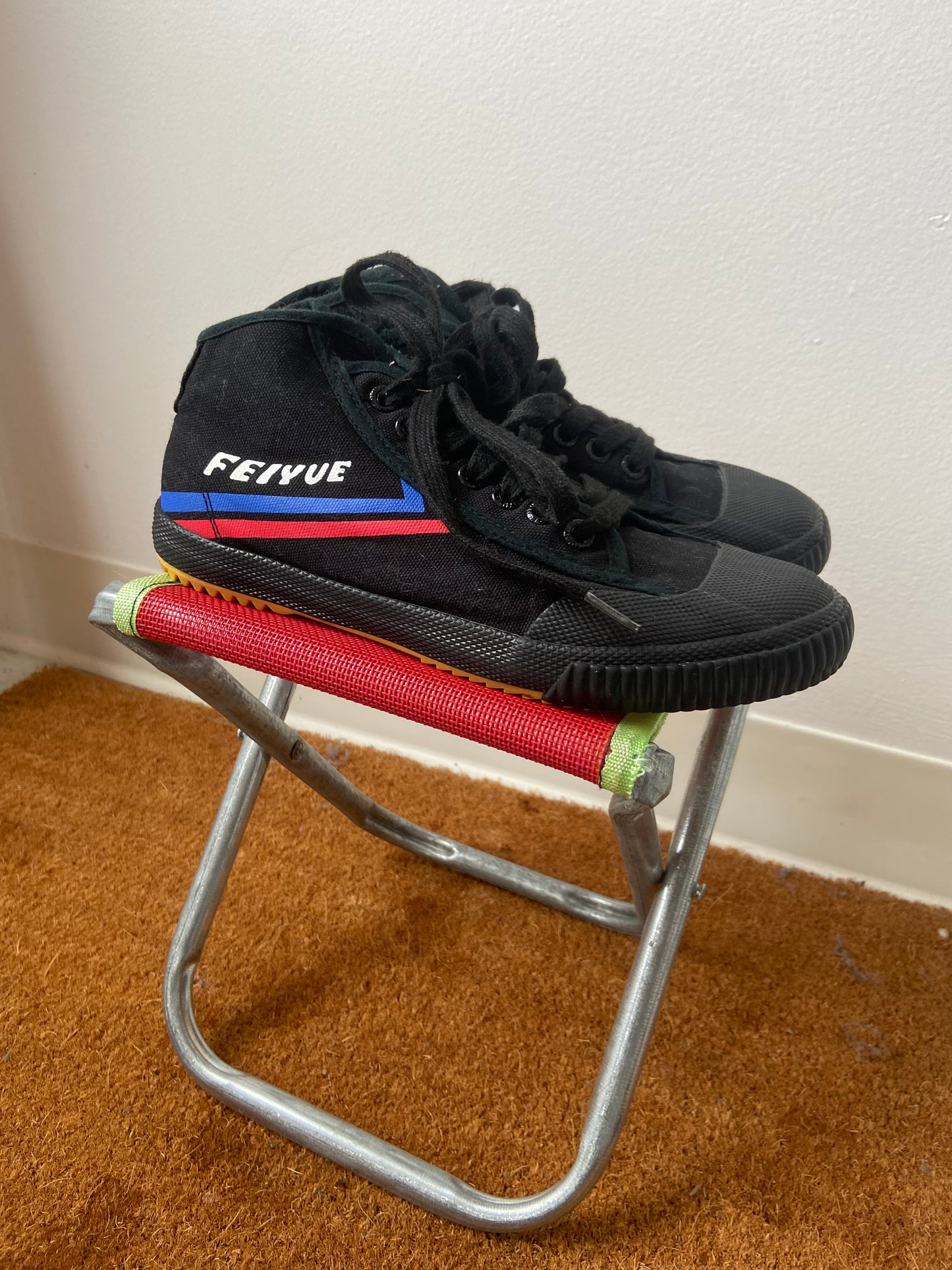 Little ones black high tops size. 5.5