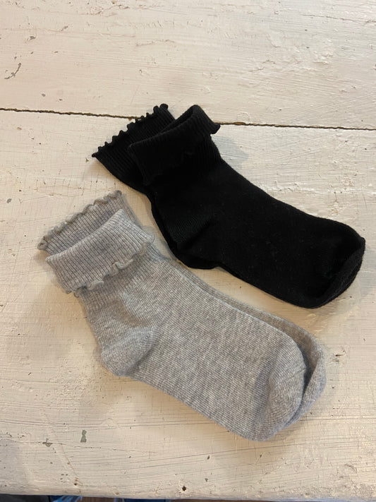 Little. Ones ruffle socks (set of 2 pairs) (1,1)