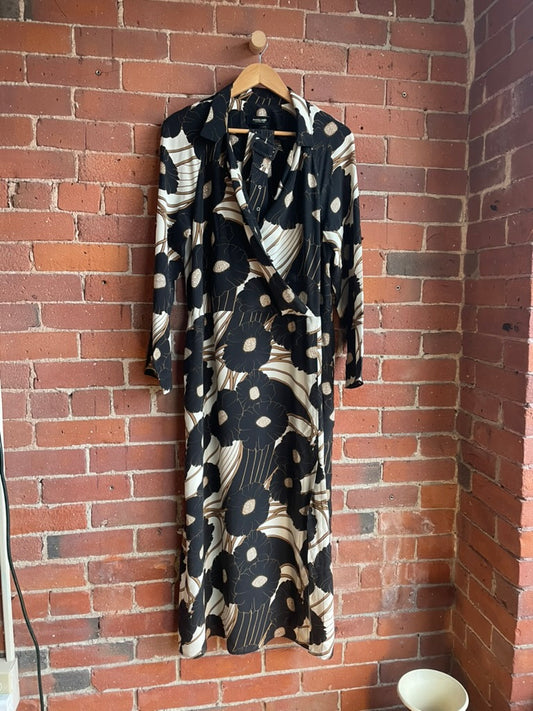 Rachel Comey Cessation Wrap Dress With Belt SS2