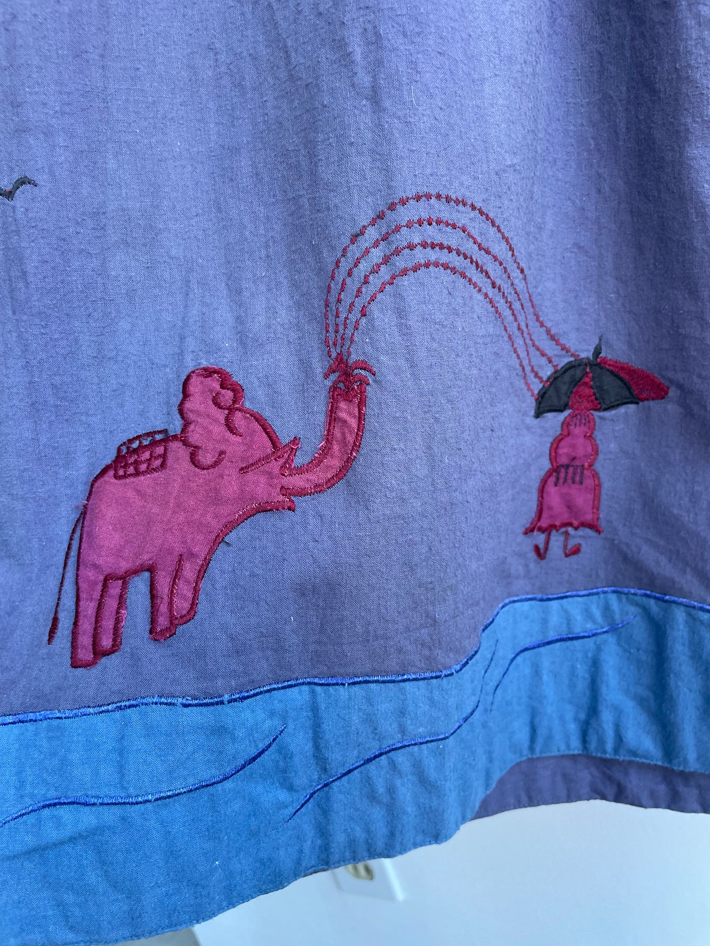 Flannel Elephant Dress SS2