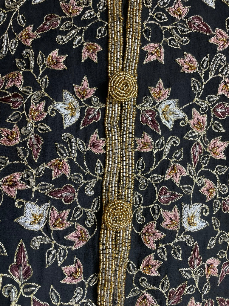 Vintage Silk Beaded Jacket SS1