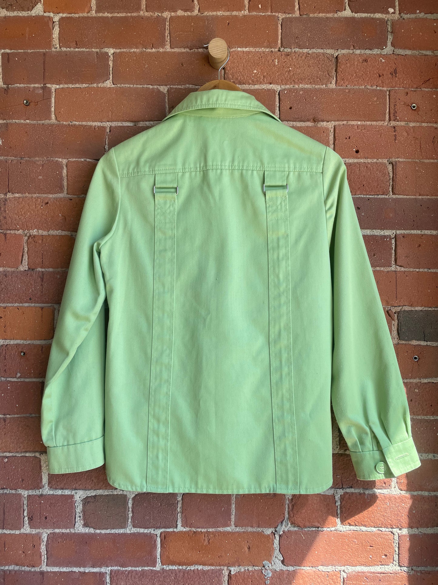 Green Jacket with Metal Detail SS1