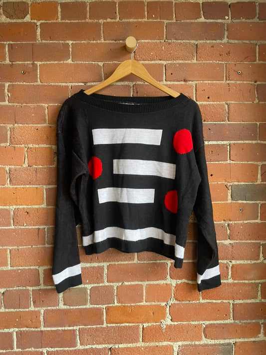 Diane von Furstenberg Acrylic Sweater SS1-2