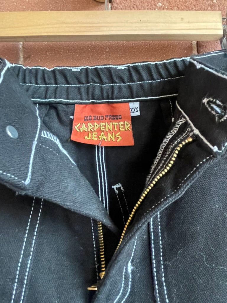 Big Bud Press Carpenter Jean Black SS1