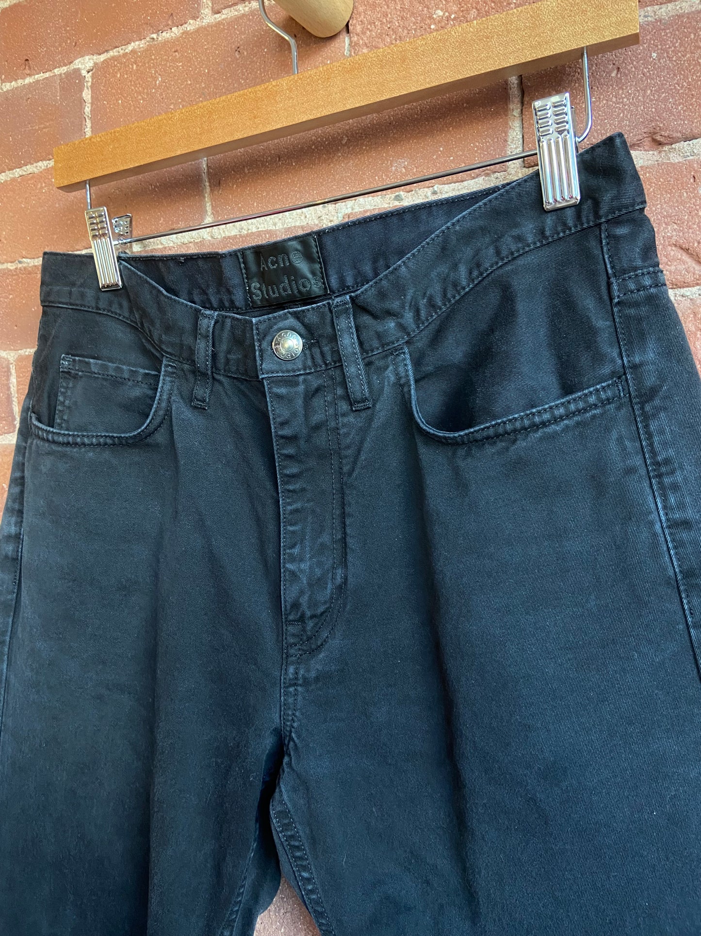 Acne studios black jeans SS 2