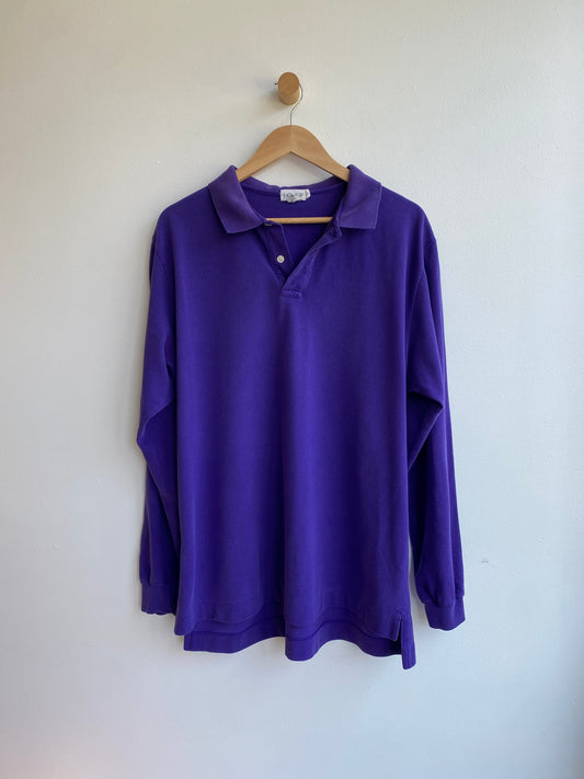 Deep purple polo SS3