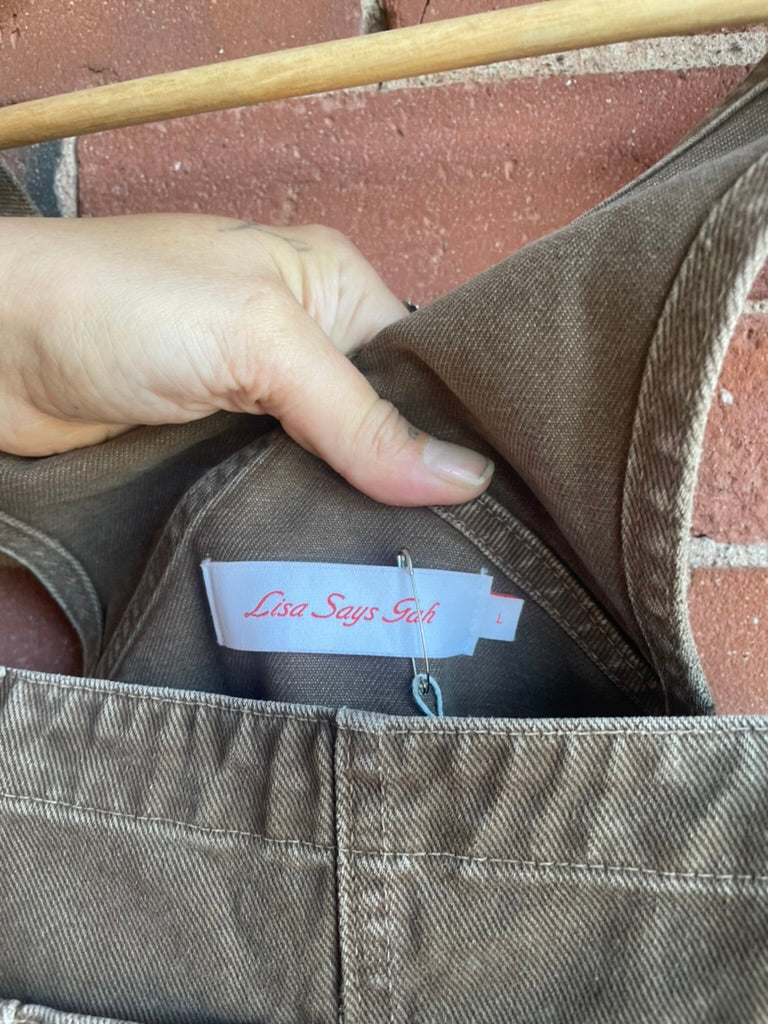 Lisa Says Gah Overalls SS2-3
