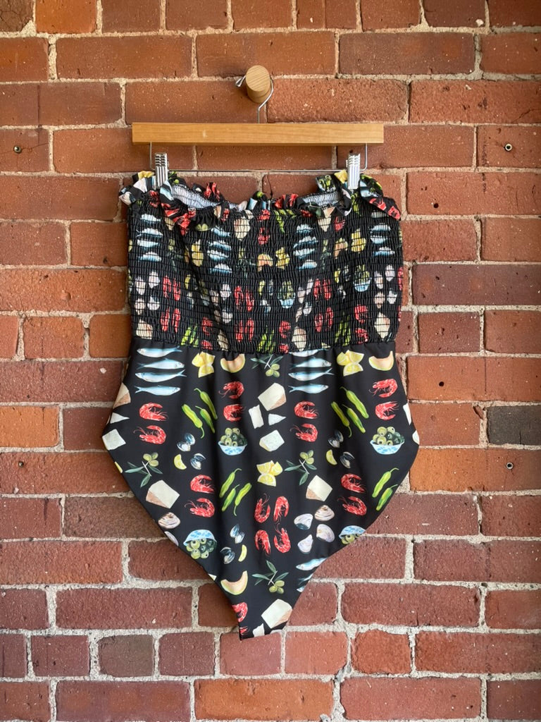 Lisa Says Gah Tapas Strapless Swimsuit SS3