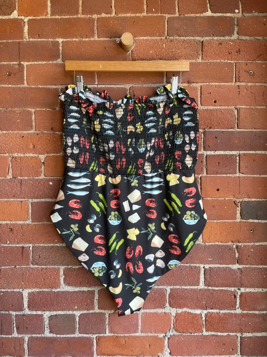 Lisa Says Gah Tapas Strapless Swimsuit SS3