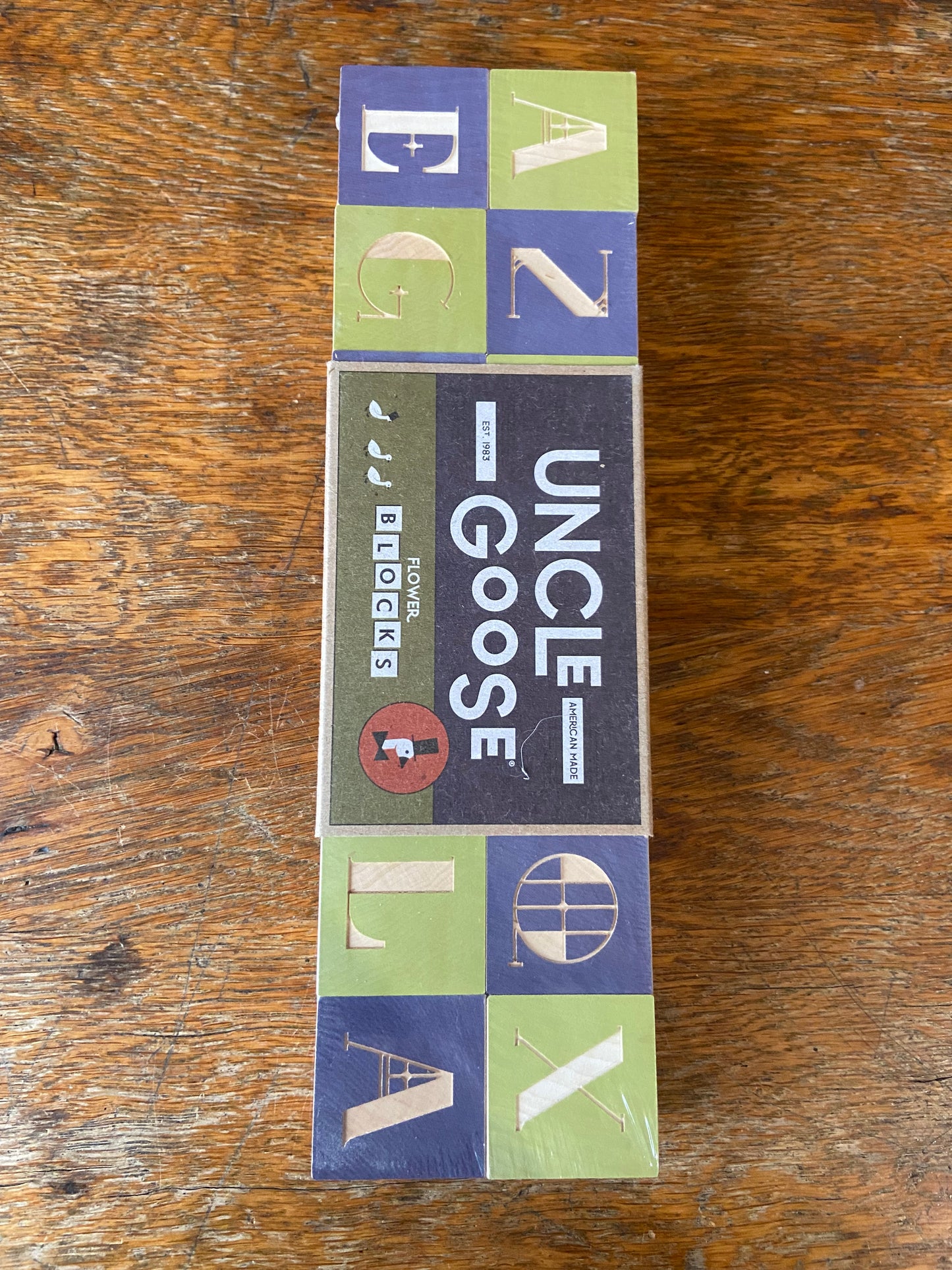 Uncle Goose flower blocks