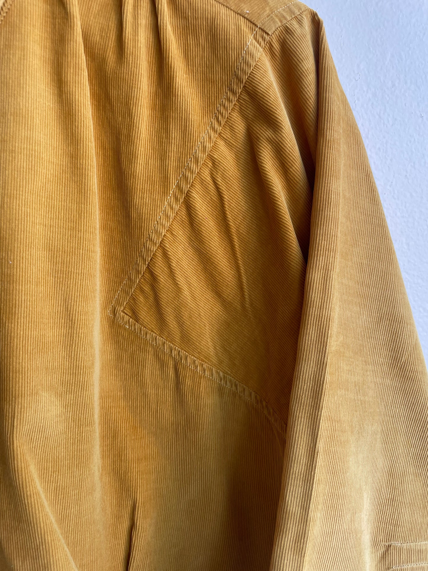 Mustard Corduroy Blouse SS1