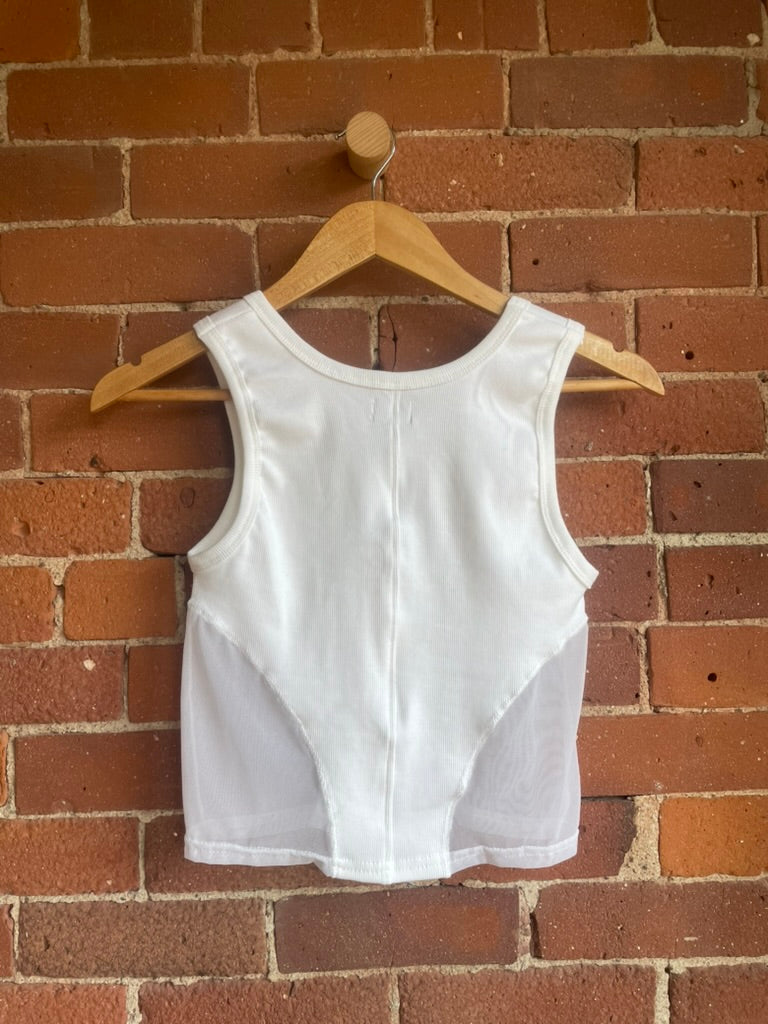 Elyse On Mars Combo Tank no. 2 White SS1-3