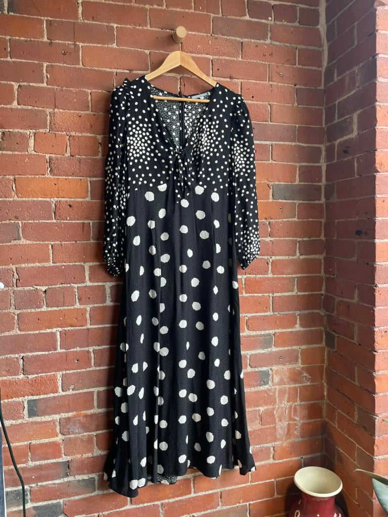 Oliver Bonas Polka Dot Dress SS1-2