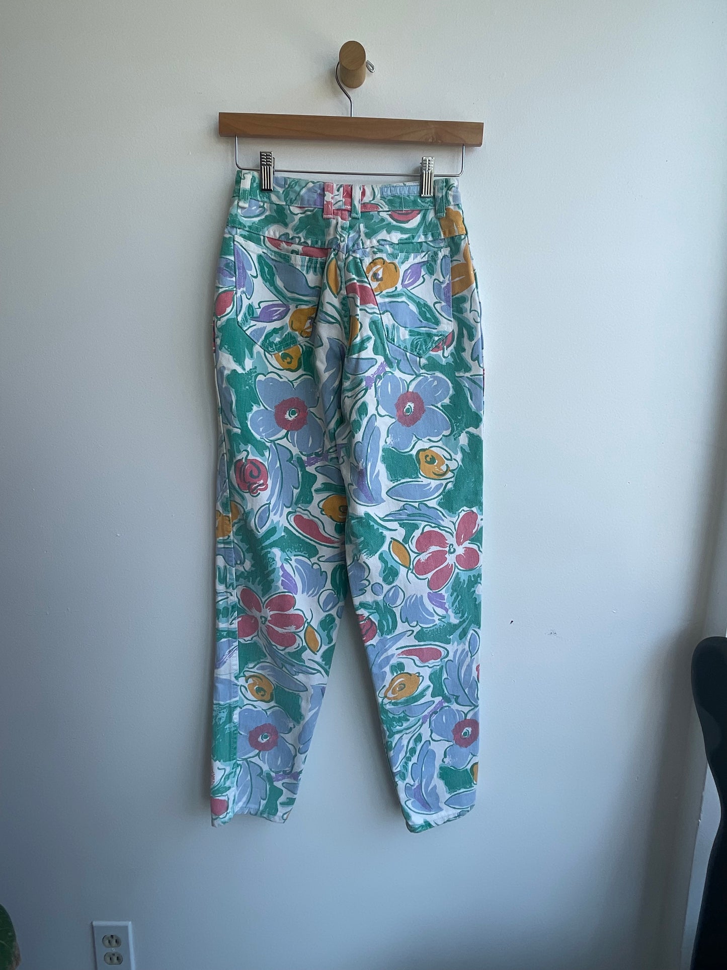 Vintage Unionbay Floral Print Jeans