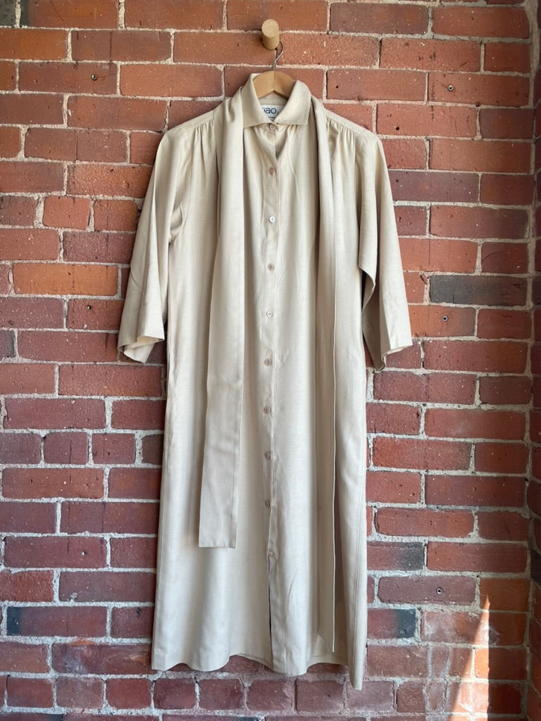 Silk Button Down Dress SS2