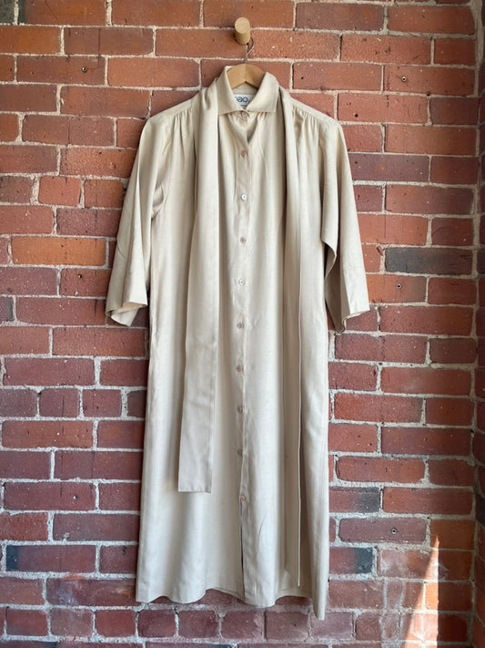 Silk Button Down Dress SS2