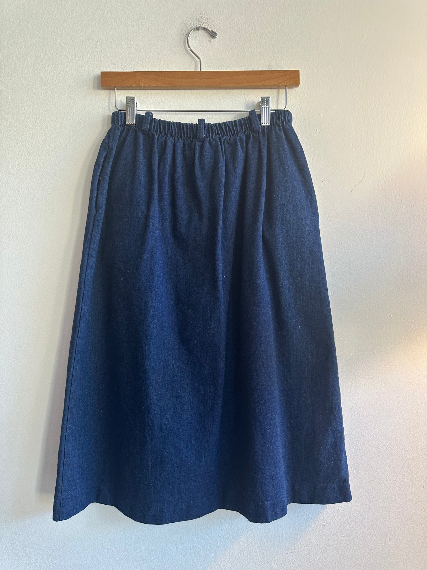 Denim Snap Skirt SS1-2