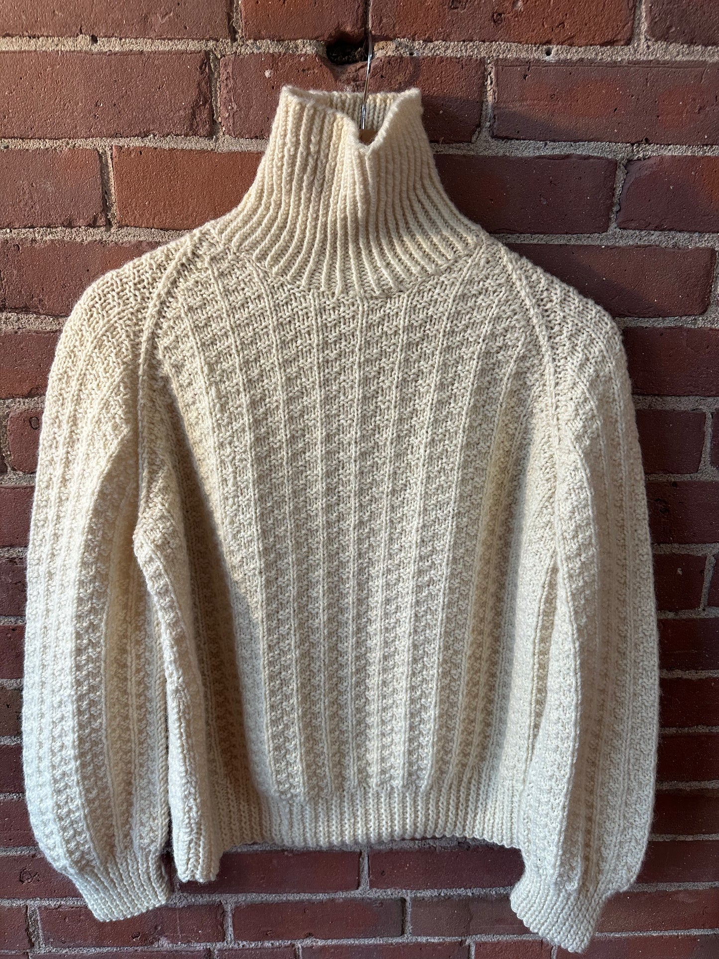 Vintage turtleneck fisherman's sweater SS 1-2