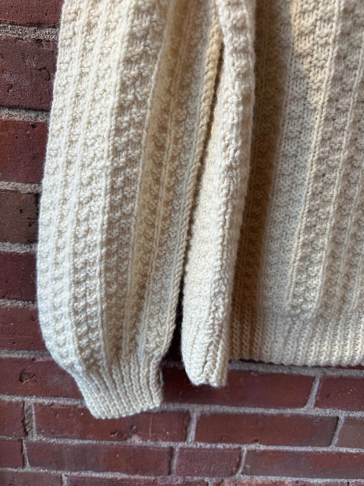 Vintage turtleneck fisherman's sweater SS 1-2