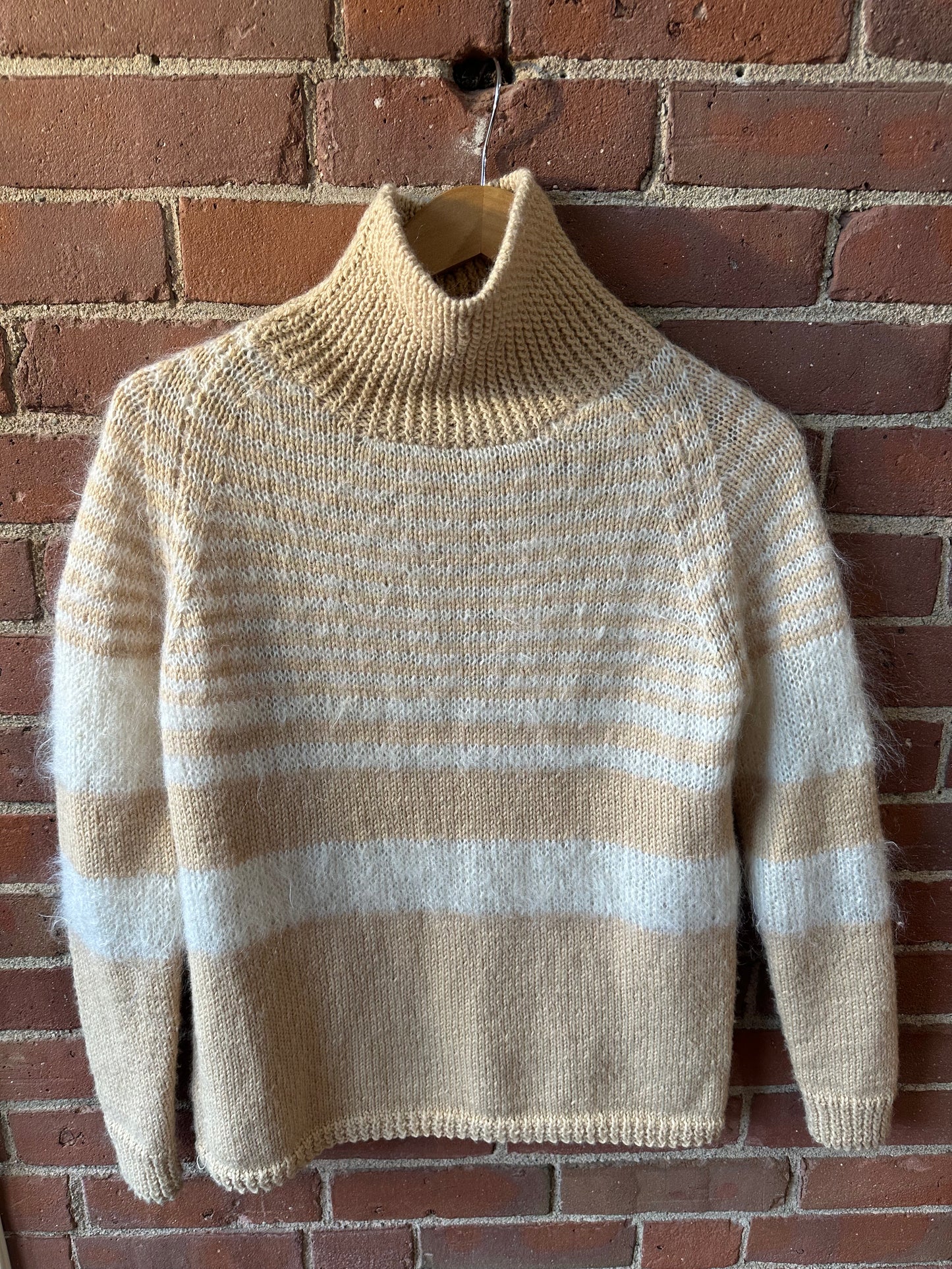 Hand knit mohair sweater SS 1