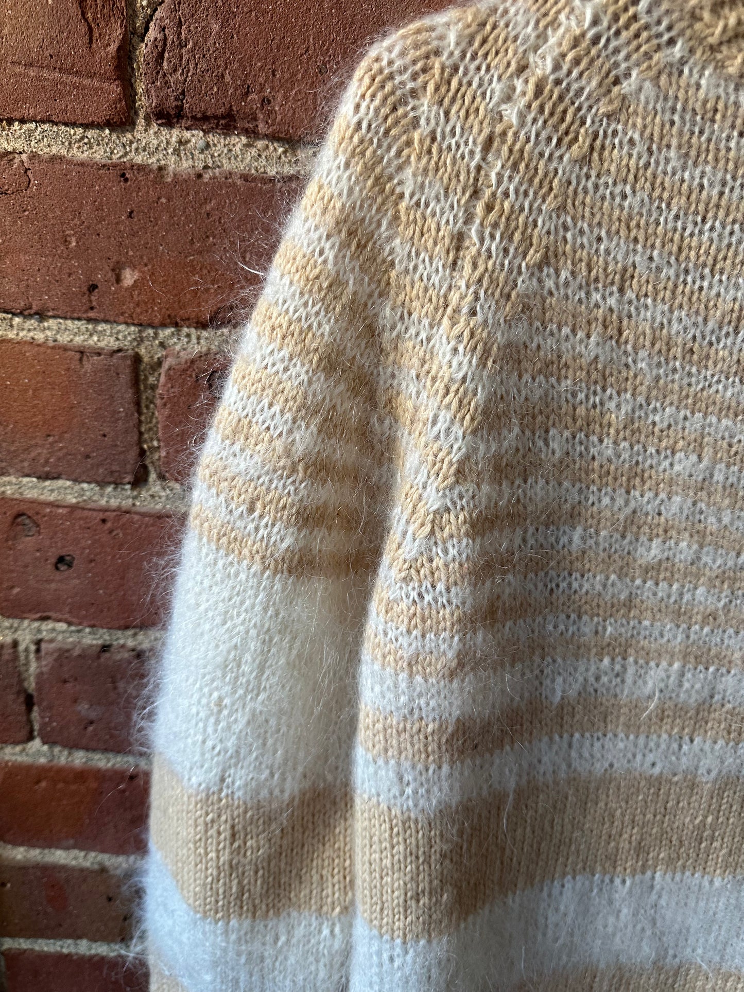 Hand knit mohair sweater SS 1