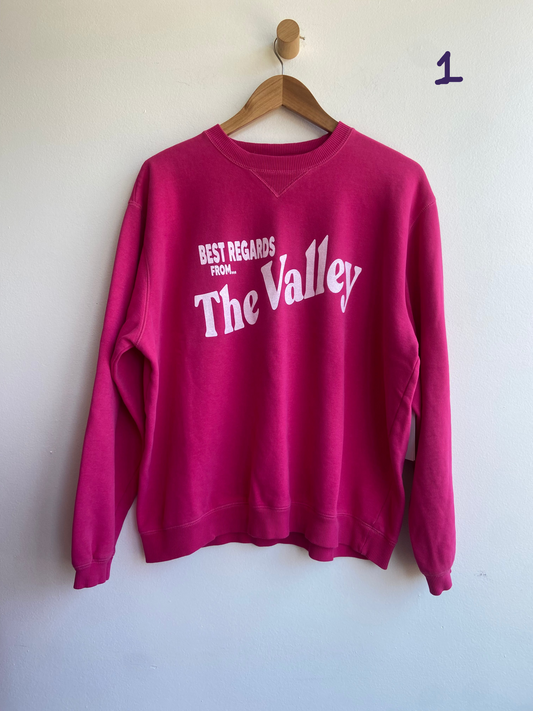 Best Regards from The Valley sweatshirt pink SS 1-3