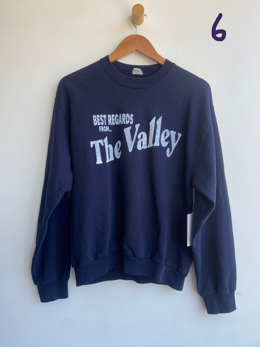 Best Regards from The Valley sweatshirt navy SS 1-3
