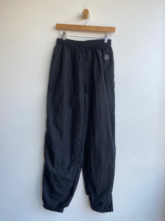 Black USA windbreaker pants SS 1-2
