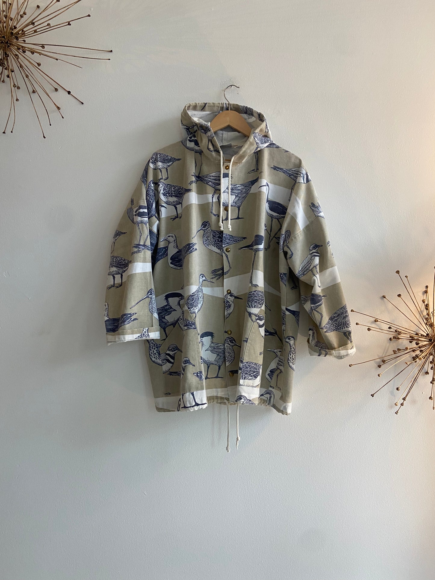 Seabird hooded snap front jacket SS 1-3